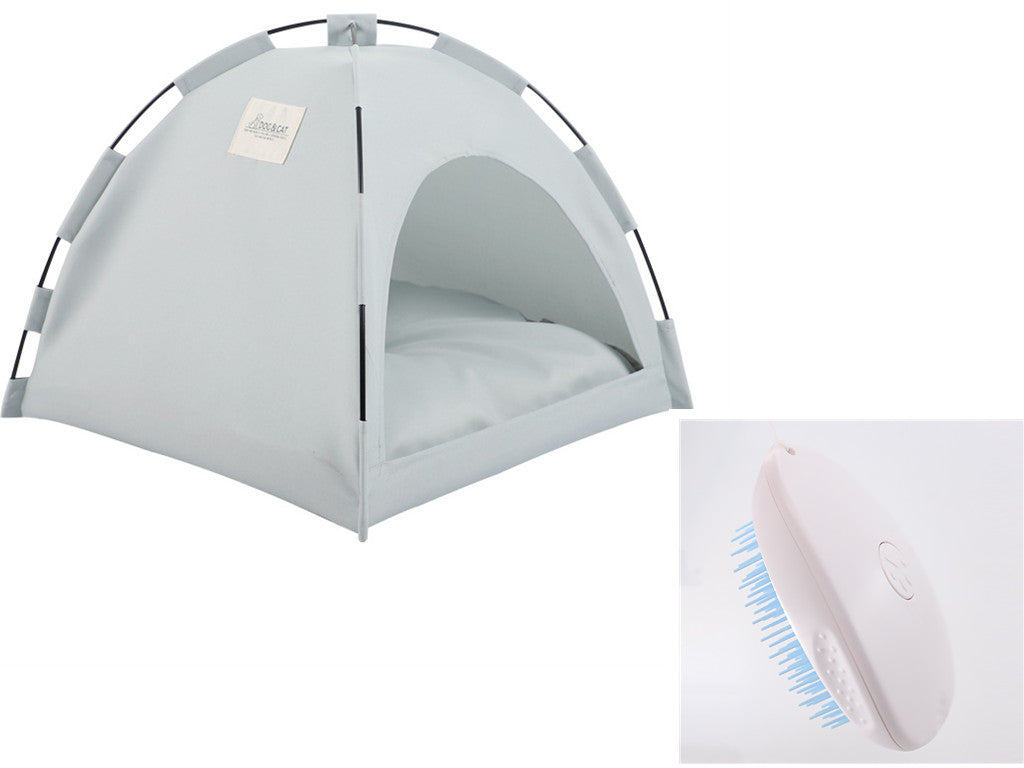 Cat Tent Cooling Mat Pet House Cushion Indoor Dog Cat Bed