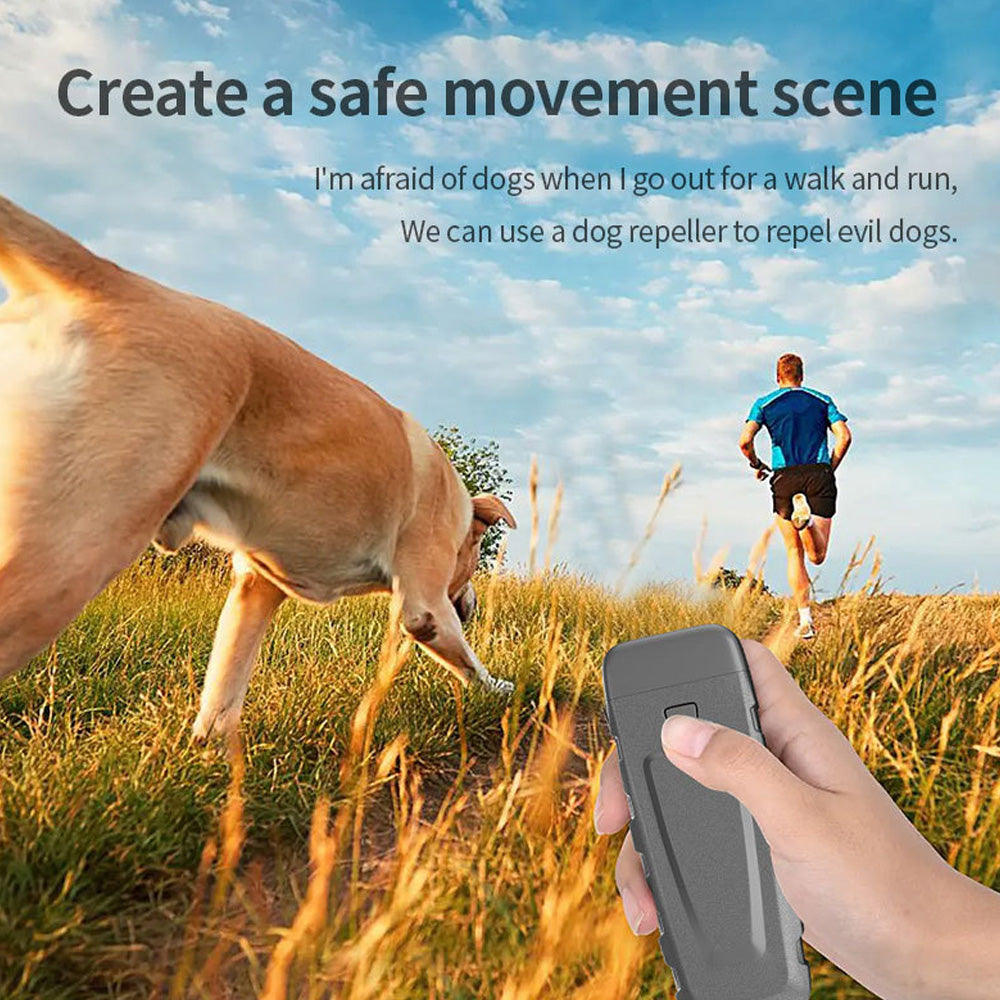 Ultrasonic Dog Training Bark Control Handheld Bark Deterrent Device Portable