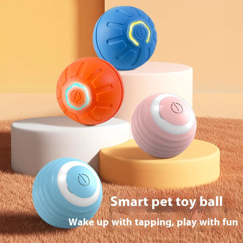 Smart Interactive Dog Toy Ball USB Automatic Moving Bouncing Pet Toy