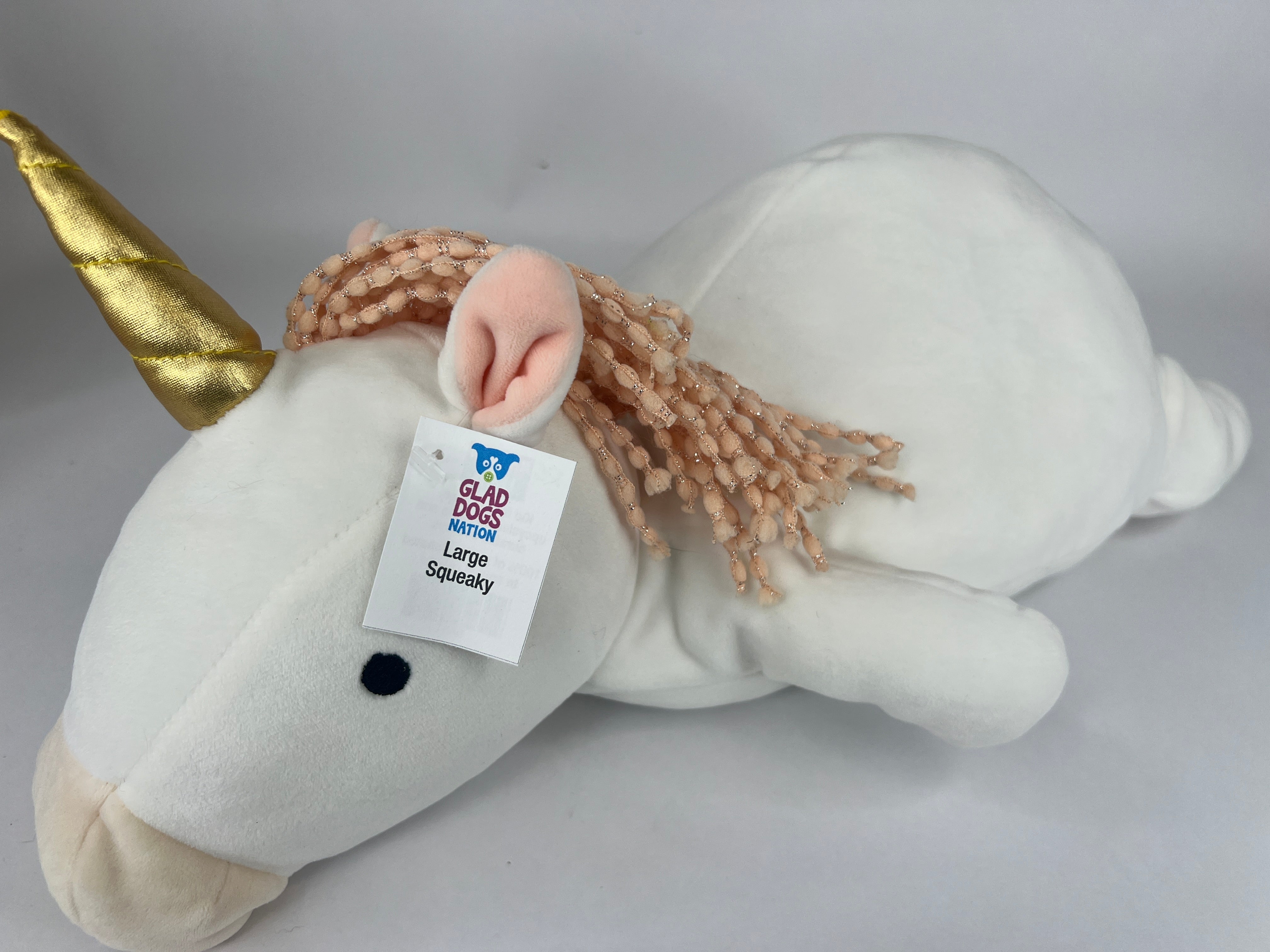 BOGO Large Squishy Cuddlers Super Soft Plush Pet Toys Squeak Choice