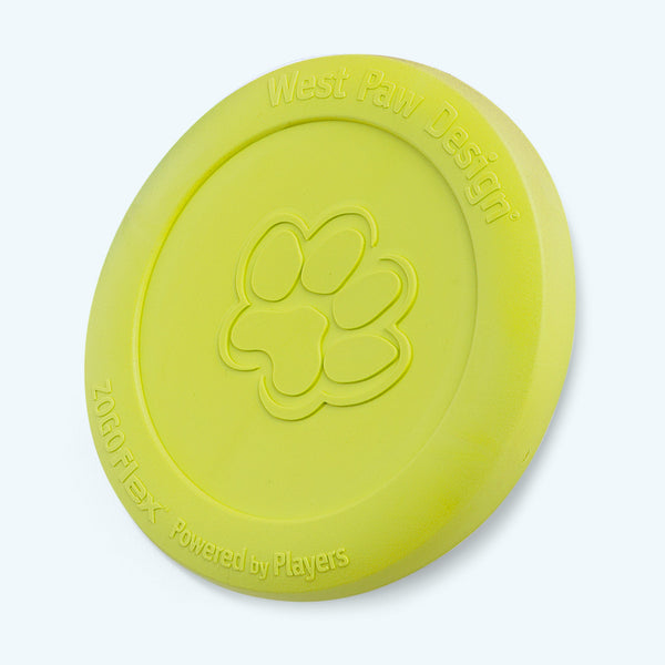 Zisc Durable Flying Disc Interactive Fetch Dog Toy for Active Outdoor Play