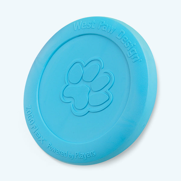 Zisc Durable Flying Disc Interactive Fetch Dog Toy for Active Outdoor Play