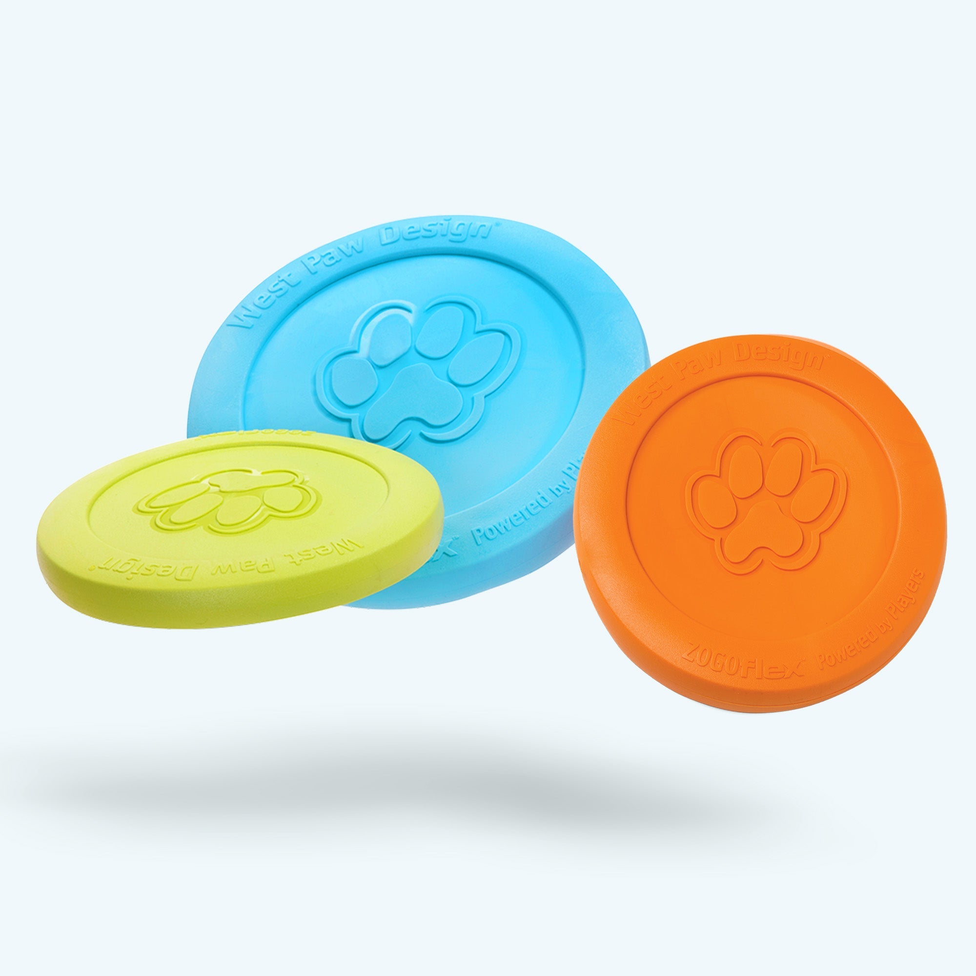 Zisc Durable Flying Disc Interactive Fetch Dog Toy for Active Outdoor Play