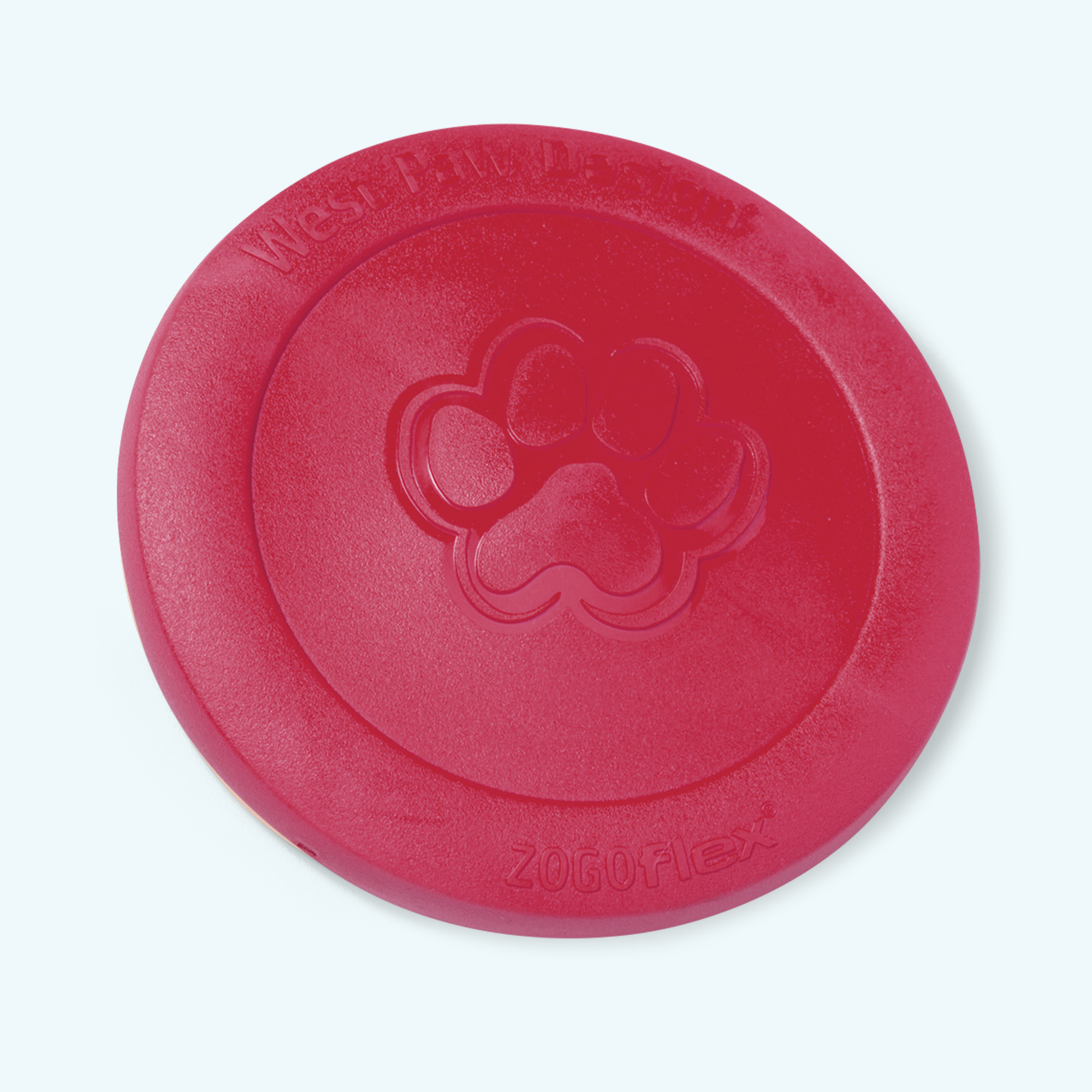 Zisc Durable Flying Disc Interactive Fetch Dog Toy for Active Outdoor Play