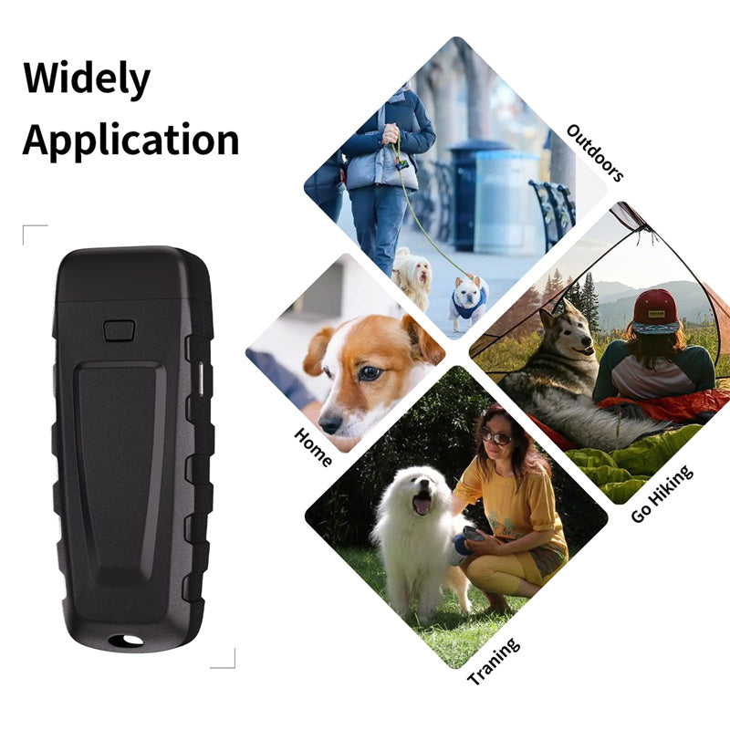 Ultrasonic Dog Training Bark Control Handheld Bark Deterrent Device Portable