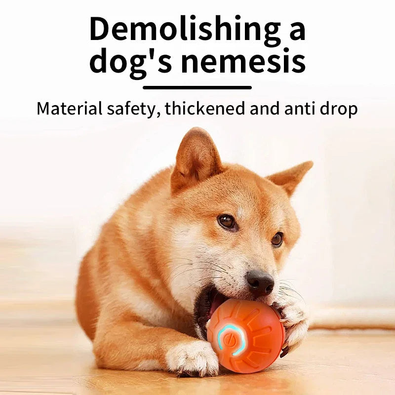 Smart Interactive Dog Toy Ball USB Automatic Moving Bouncing Pet Toy