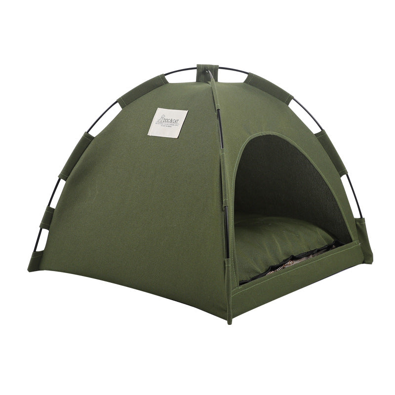 Cat Tent Cooling Mat Pet House Cushion Indoor Dog Cat Bed