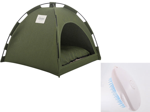 Cat Tent Cooling Mat Pet House Cushion Indoor Dog Cat Bed