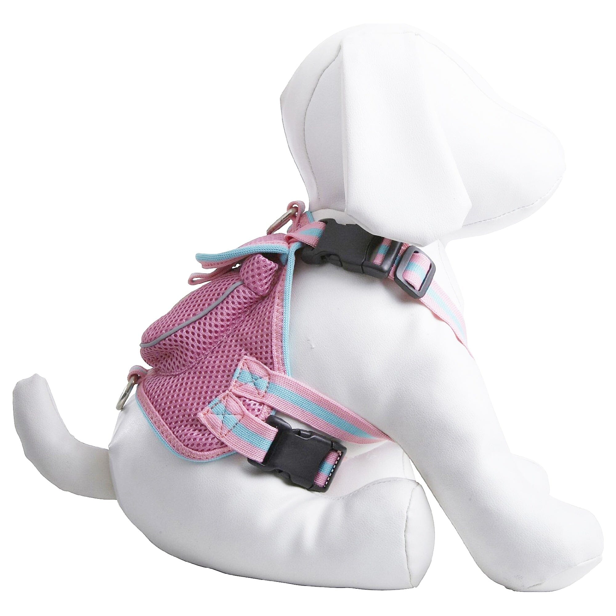Pet Life Pocket Bark Reflective Adjustable Dog Harness with Storage Pouch