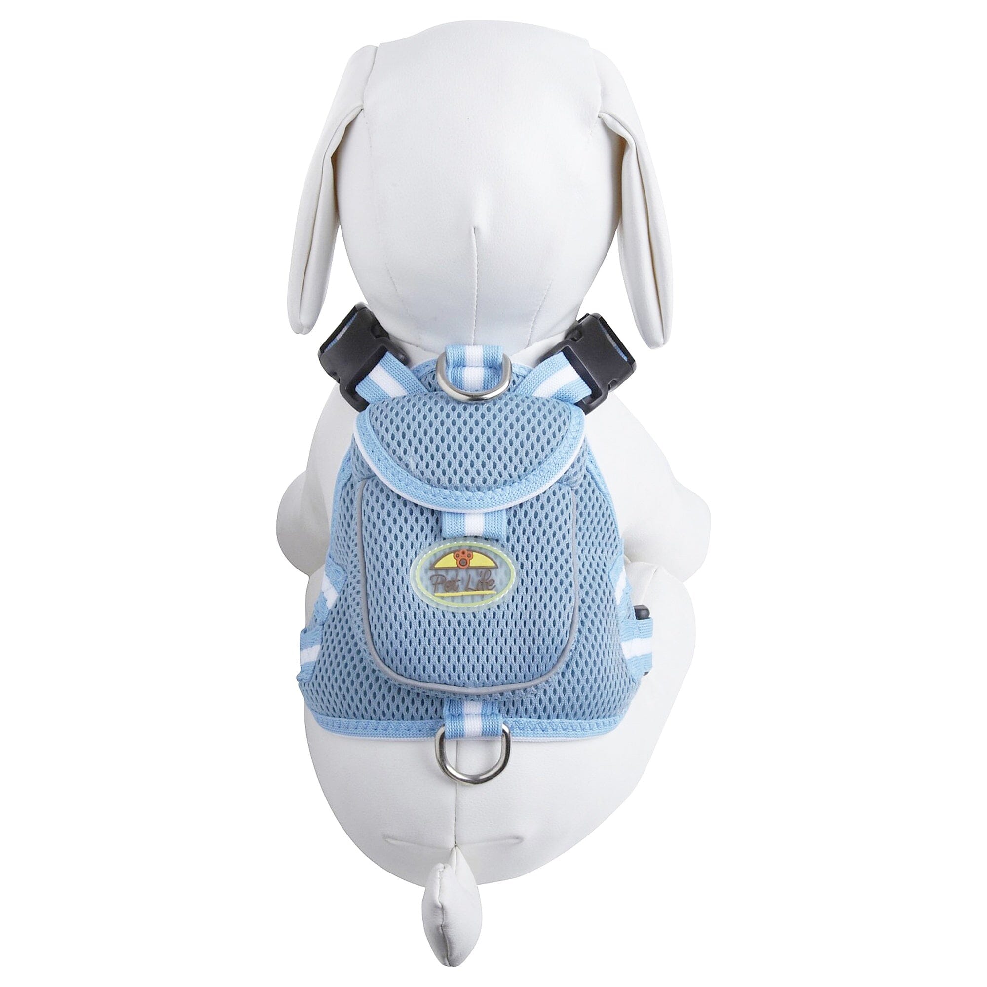 Pet Life Pocket Bark Reflective Adjustable Dog Harness with Storage Pouch