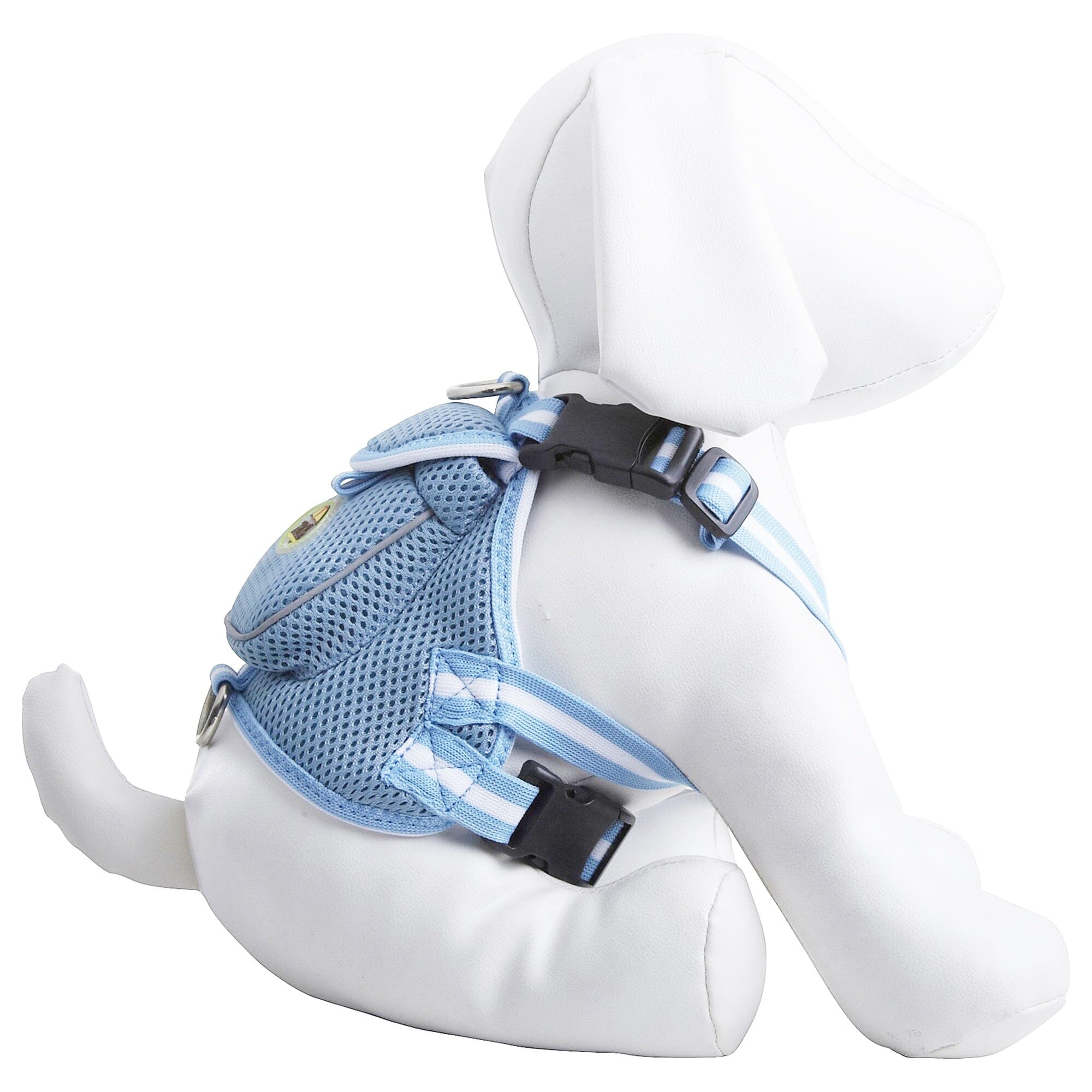 Pet Life Pocket Bark Reflective Adjustable Dog Harness with Storage Pouch
