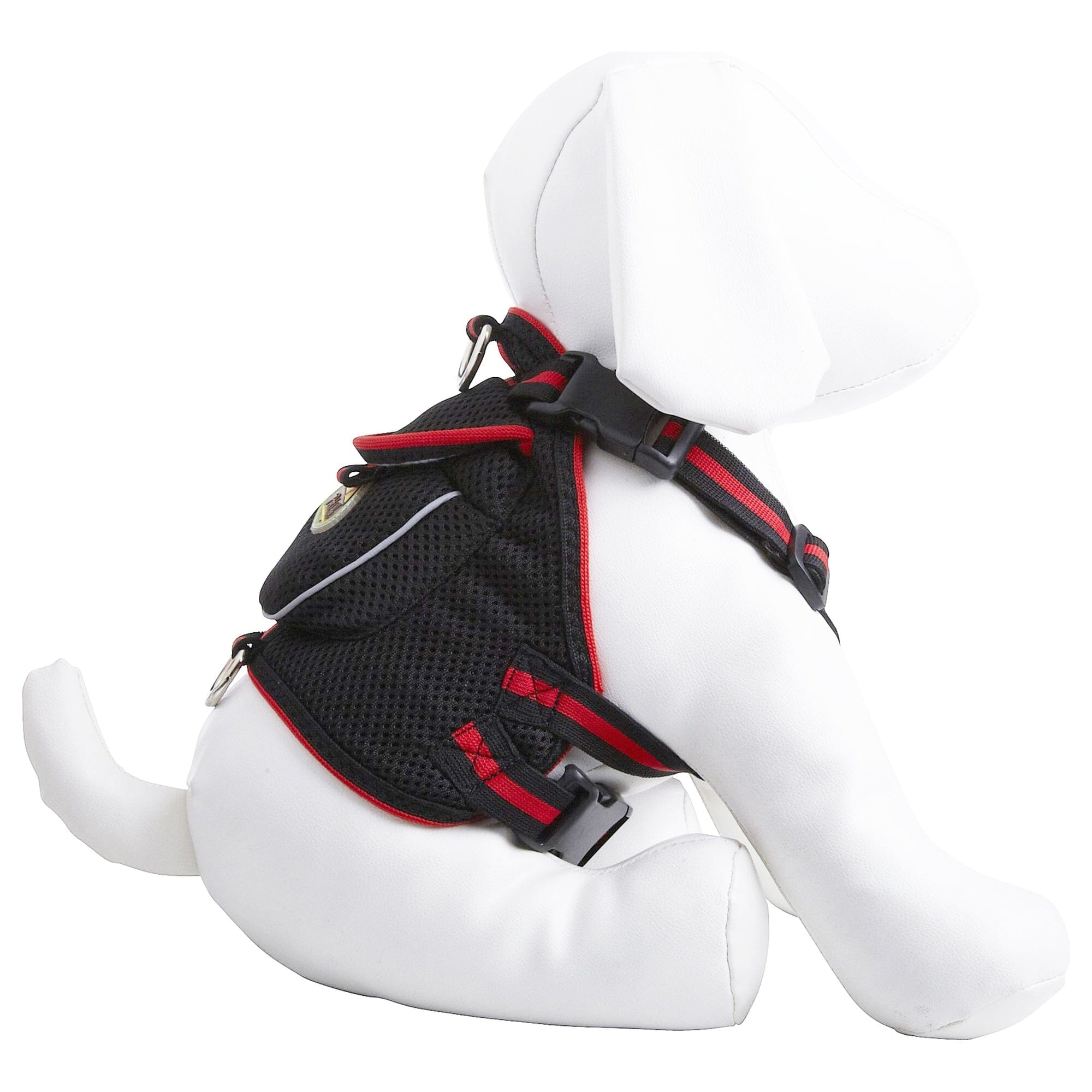 Pet Life Pocket Bark Reflective Adjustable Dog Harness with Storage Pouch