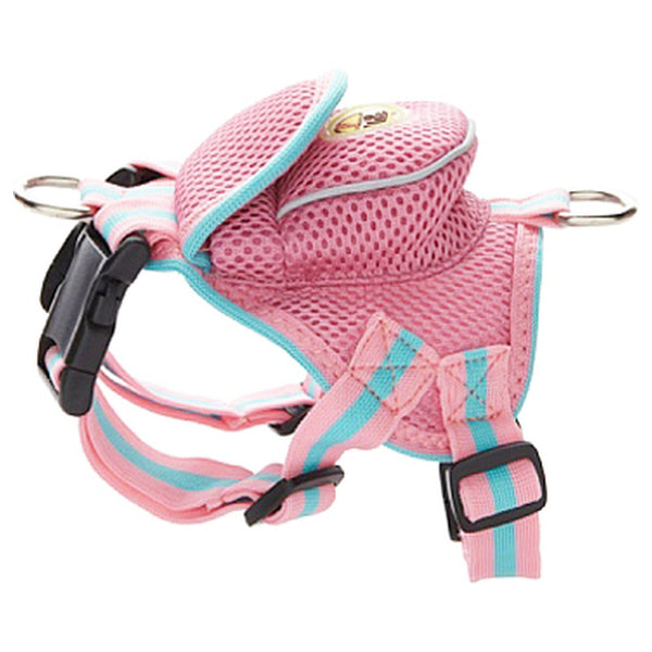 Pet Life Pocket Bark Reflective Adjustable Dog Harness with Storage Pouch