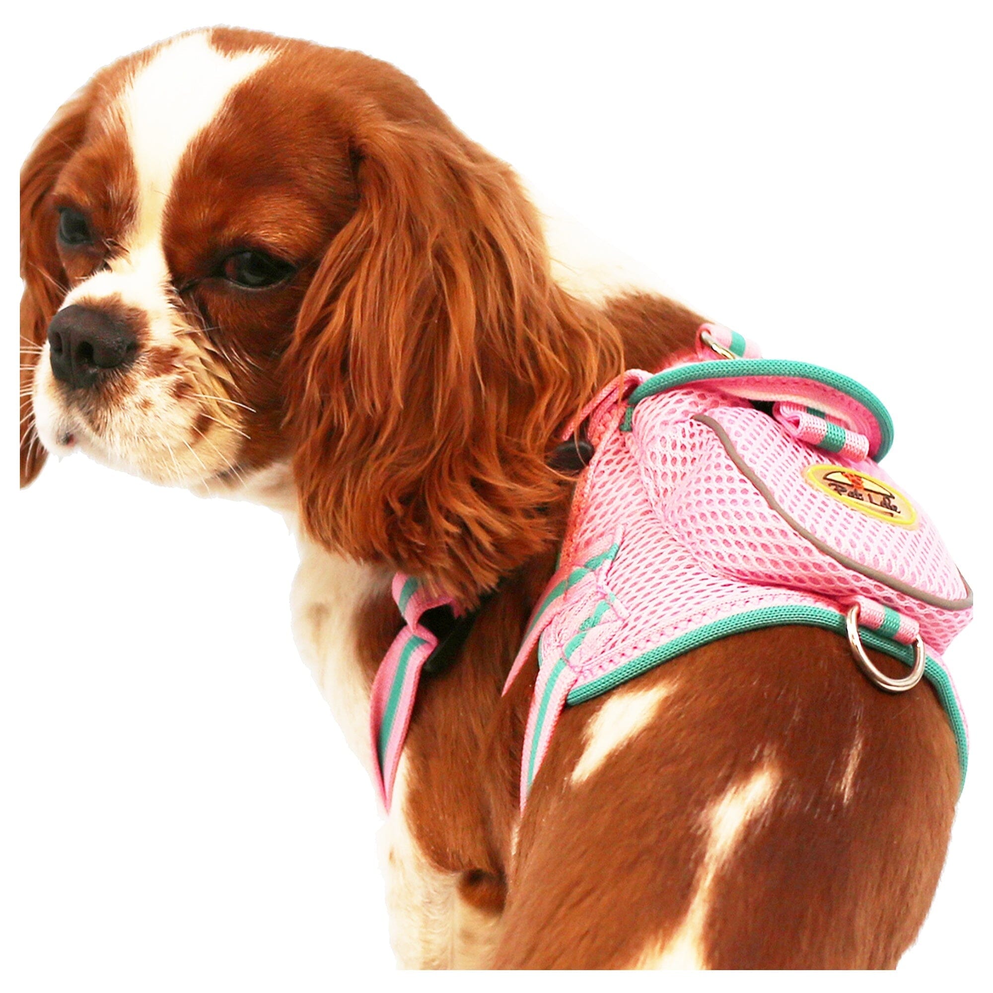 Pet Life Pocket Bark Reflective Adjustable Dog Harness with Storage Pouch
